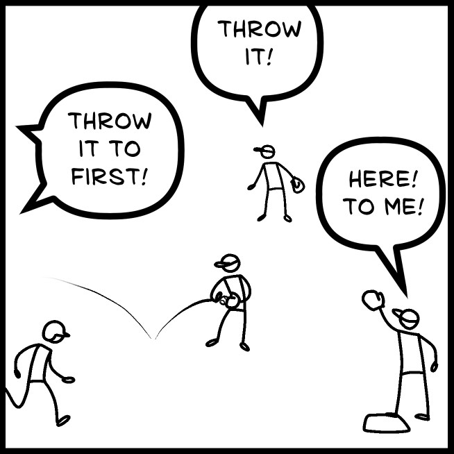 Throw To First