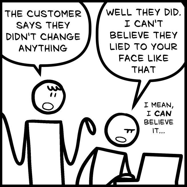 They Lied To Me?