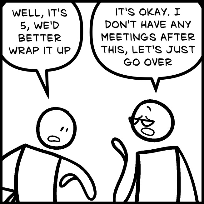 Last Meeting of the Day