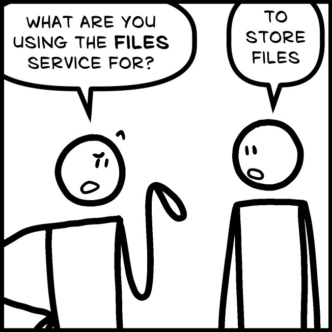Files Are Files